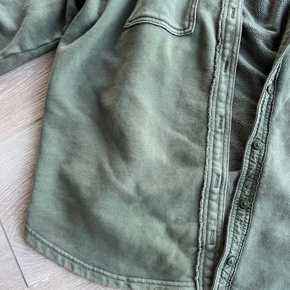 Aerie Olive Utility Jacket - Picture 6 of 10
